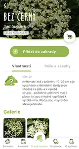 Náhled obrazovky aplikace